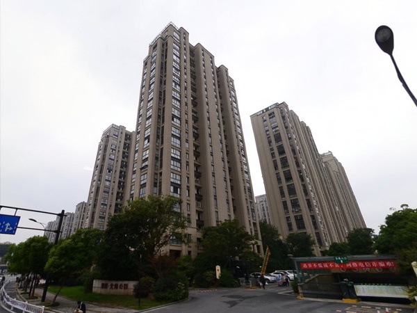 杭州德信北海公園小區護欄、欄桿、百葉窗定制案例