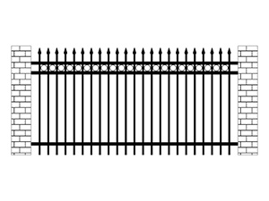 別墅鋅鋼圍欄 別墅鋅鋼圍欄