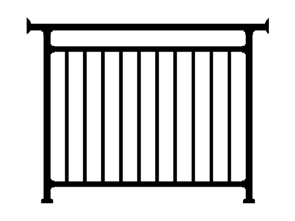 小區護窗欄桿圖片