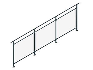 玻璃樓梯欄桿 玻璃樓梯欄桿