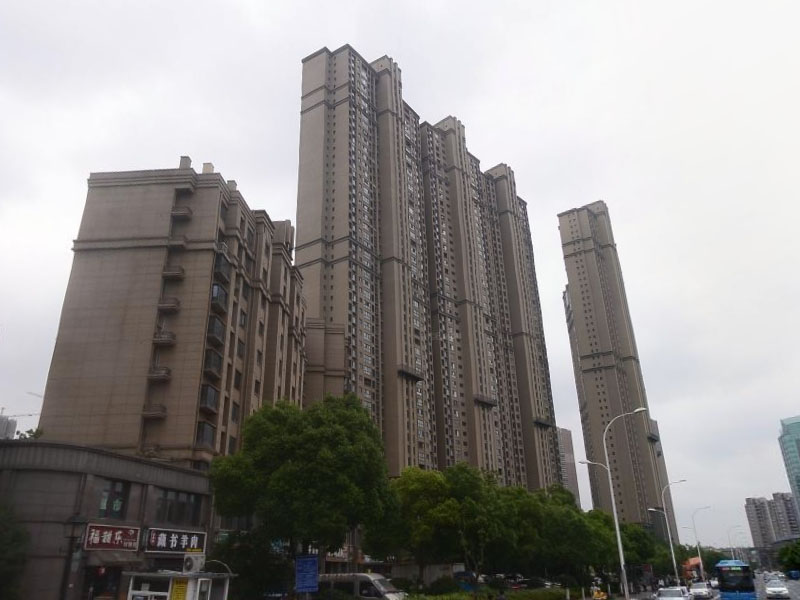 無錫世茂首府小區百葉窗、樓梯扶手定制