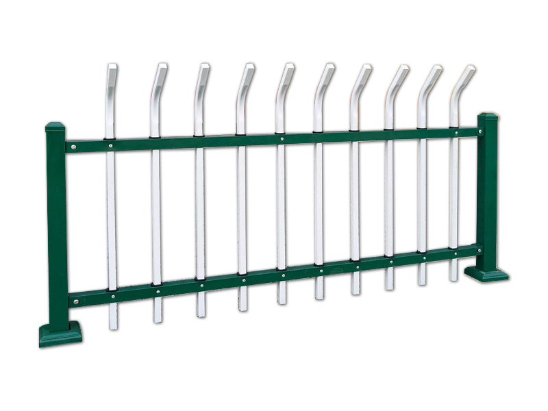 綠化圍墻鋅鋼柵欄圖片