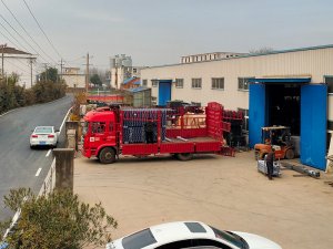 2025年11月28日鋅鋼圍墻護欄裝車發貨！